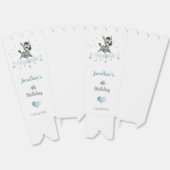 Simple cute little zebra  bedankdoosjes (Ongevouwen)