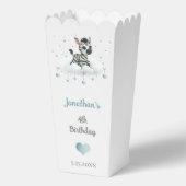 Simple cute little zebra  bedankdoosjes (Voorkant)