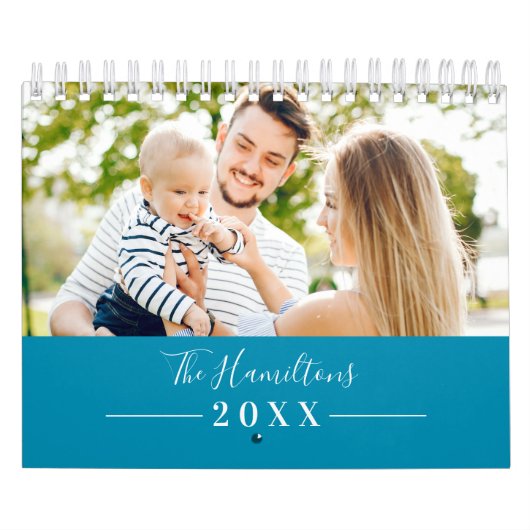 Simple Cute Photo Family 2022 Kalender (Hoes)