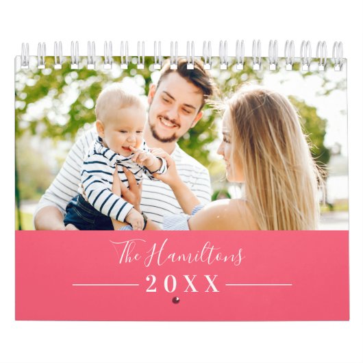Simple Cute Photo Family 2022 Kalender (Hoes)