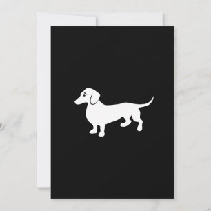 Simple Dachshund  Kaart