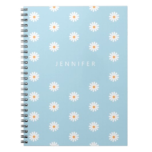 Simple Daisies Notebook for Kids Notitieboek (Voorkant)