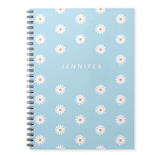 Simple Daisies Notebook for Kids Notitieboek