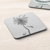 Simple Daisy Bier Onderzetter (Linkerzijde)