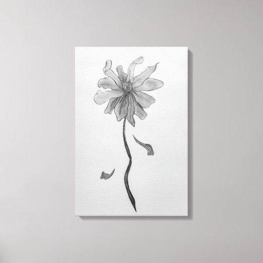 Simple Daisy Canvas Afdruk (Voorkant)