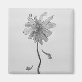 Simple Daisy Magneet (Voorkant)