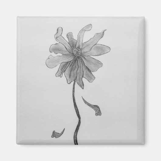 Simple Daisy Magneet (Voorkant)