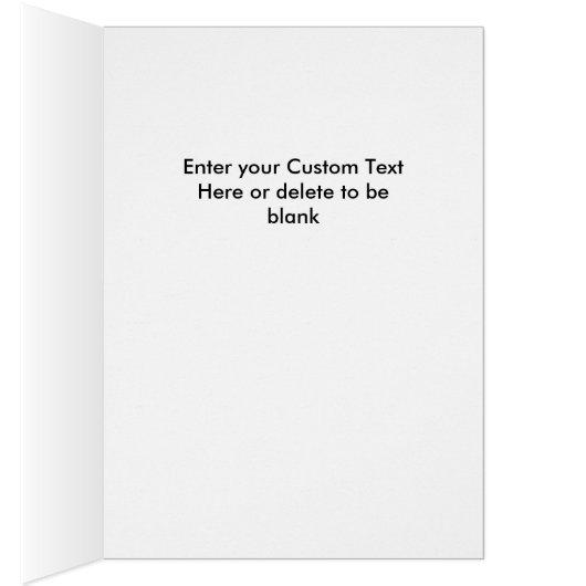 Simple Daisy Wenskaart (Binnen (Rechts))