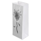 Simple Daisy Wijn Cadeautas (Achterkant Gekanteld)
