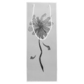 Simple Daisy Wijn Cadeautas (Achterkant)