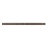 Simple dark brown elegant rustic satijnen lint (Voorkant)