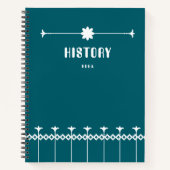Simple dark colour Notebook Notitieboek (Voorkant)