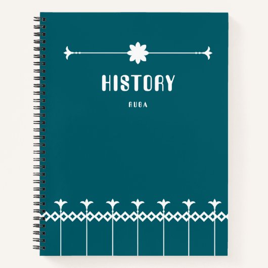 Simple dark colour Notebook Notitieboek (Voorkant)