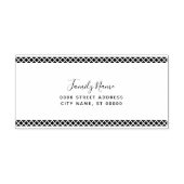 Simple Decorative Self Inking Rubber Stamp Zelfinktende Stempel (Design)