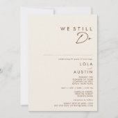 Simple Desert | Natural Wit We Still Do Kaart (Voorkant)