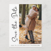 Simple Design with Rustic Touches and Picture Briefkaart (Voorkant)