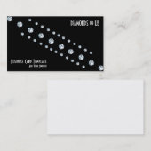 Simple Diamond Border Visitekaartje (Voorkant / Achterkant)