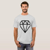 Simple Diamond T-shirt (Voorkant volledig)