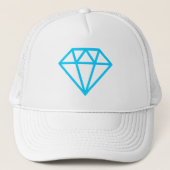 Simple Diamond Trucker Pet (Voorkant)