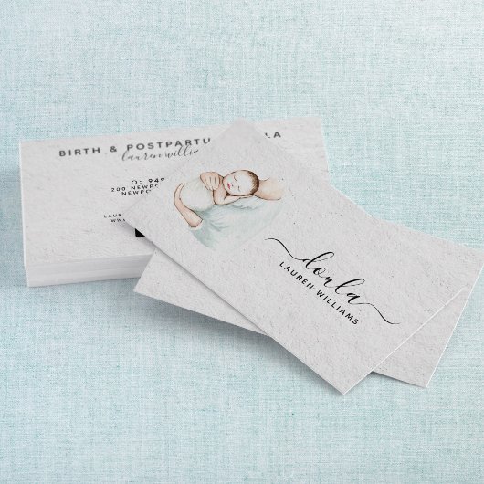 Simple Doula Midechtgenote Birth Coach Zwangerscha Visitekaartje