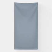 Simple dusty dove blue color spandoek (Verticaal)
