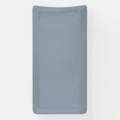 Simple dusty dove blue color spandoek (Verticaal)