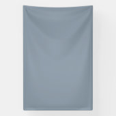 Simple dusty dove blue color spandoek (Verticaal)