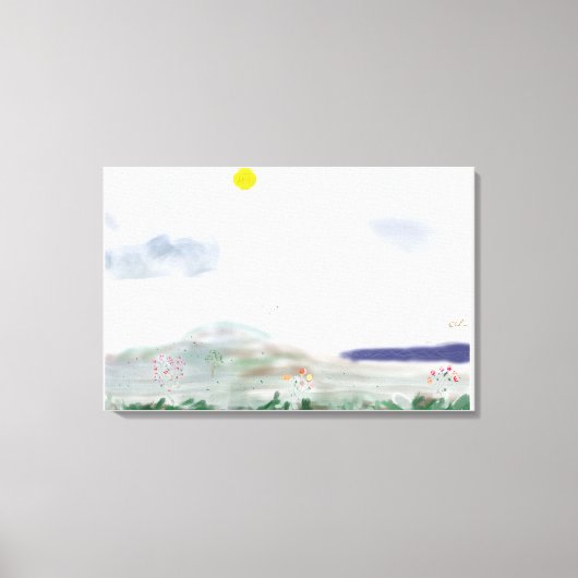 Simple Elegance Canvas Afdruk (Voorkant)