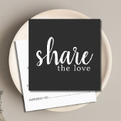 Simple Elegant Black and White Reference Kaart