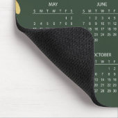 Simple Elegant Botanical 2026 Calendar | Mousepad Muismat (Hoek)