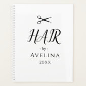 Simple elegant business light beauty salon planner (Voorkant)