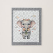 Simple elegant custom logo here company   legpuzzel (Verticaal)