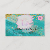 Simple Elegant Facial Cleanser Foam Gel Cream Visitekaartje (Voorkant)