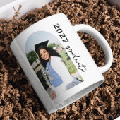 Simple Elegant Graduate Photo Mug Koffiemok