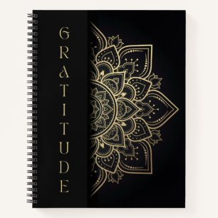 Simple Elegant Mandala Gratitude Journal Notitieboek