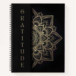 Simple Elegant Mandala Gratitude Journal Notitieboek