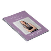 Simple Elegant Memorial Funeral Book Notitieboek (Rechterzijde)