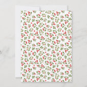 Simple Elegant Merry Christmas Photo Card Gradient Feestdagenkaart (Achterkant)