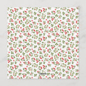 Simple Elegant Merry Christmas Photo Card Gradient Feestdagenkaart (Achterkant)