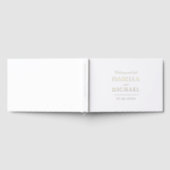 Simple Elegant Modern Classy Luxury Wedding Gastenboek (Volledig)