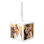 Simple Elegant Script Best Mom Ever Custom Photo  Decoratie (Achter hoekig)