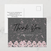 Simple Elegant Thank You Card Briefkaart (Voorkant / Achterkant)