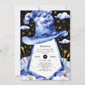 Simple Enchanted Wizard Verjaardag Kaart (Voorkant)