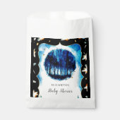 Simple Enchanted Woodland Baby shower Bedankzakje (Voorkant)