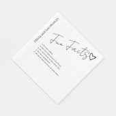 Simple Engagement Party Fun facts Name Wedding  Servet (Hoek)