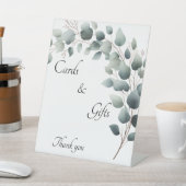 Simple Eucalyptus Floral Cards & Gifts  Reclamebord Met Voetstuk (Insitu)