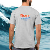 Simple Family Cruise Vacation Personalize T-shirt