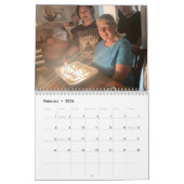 Simple Family Photos Calendar Kalender (Feb 2026)