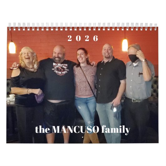 Simple Family Photos Calendar Kalender (Hoes)