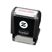 Simple FINALIZED Rubber Stamp | Minimal Office  Zelfinktende Stempel (Product)